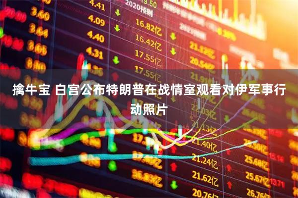 擒牛宝 白宫公布特朗普在战情室观看对伊军事行动照片