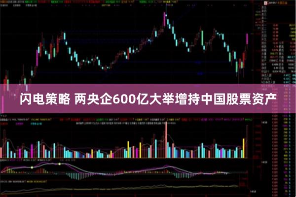 闪电策略 两央企600亿大举增持中国股票资产